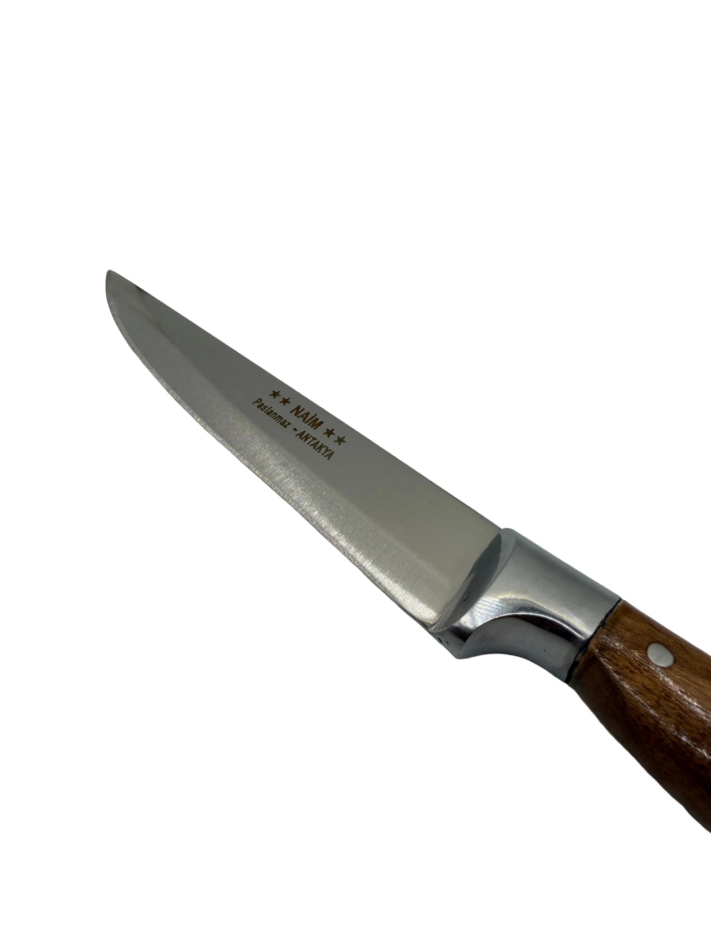 Ahşap Saplı Mutfak Bıçağı 22 cm | Ergonomik Ev Bıçağı