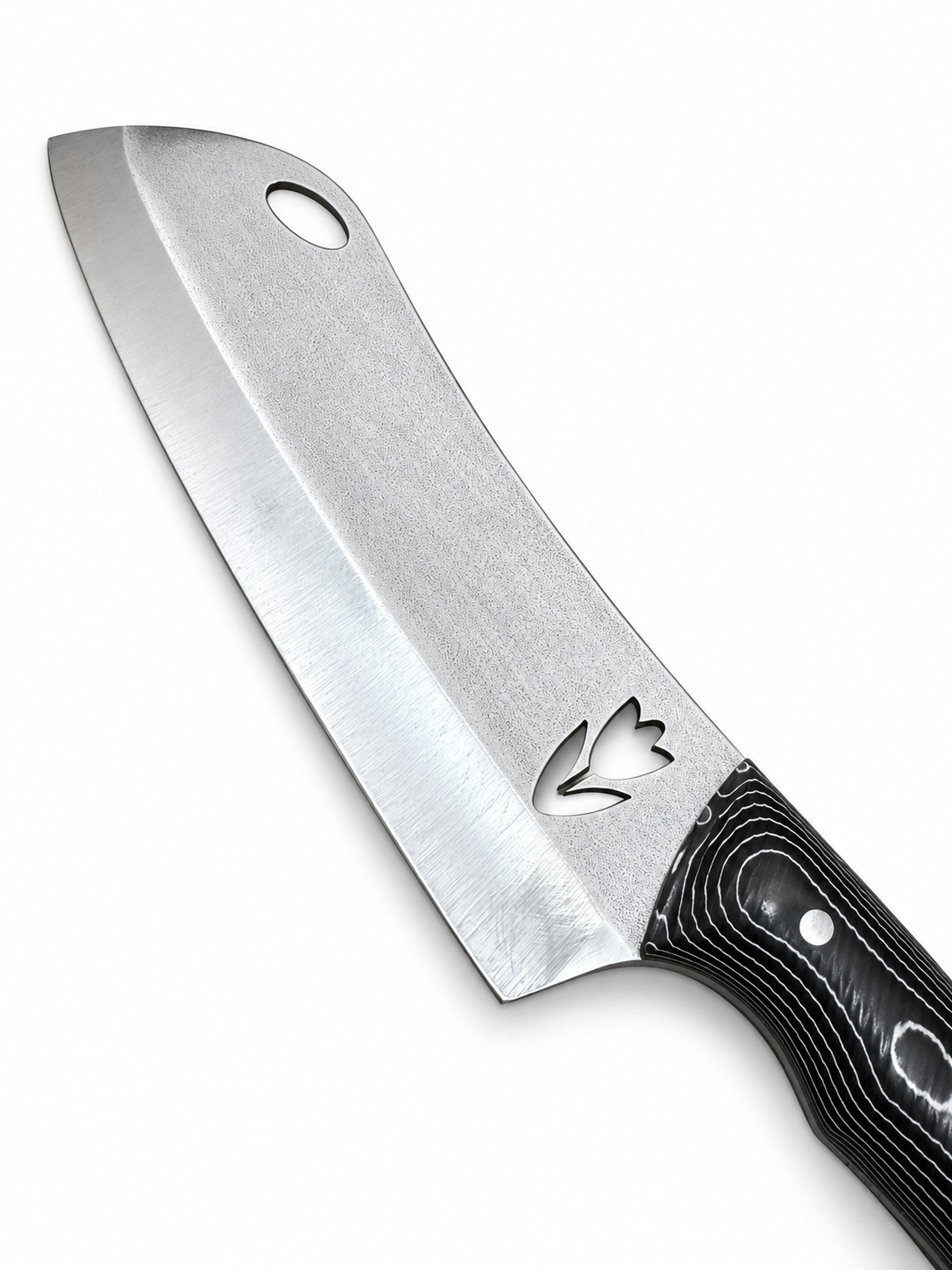 Wenge Saplı Kavisli Şef Bıçağı | 31 cm