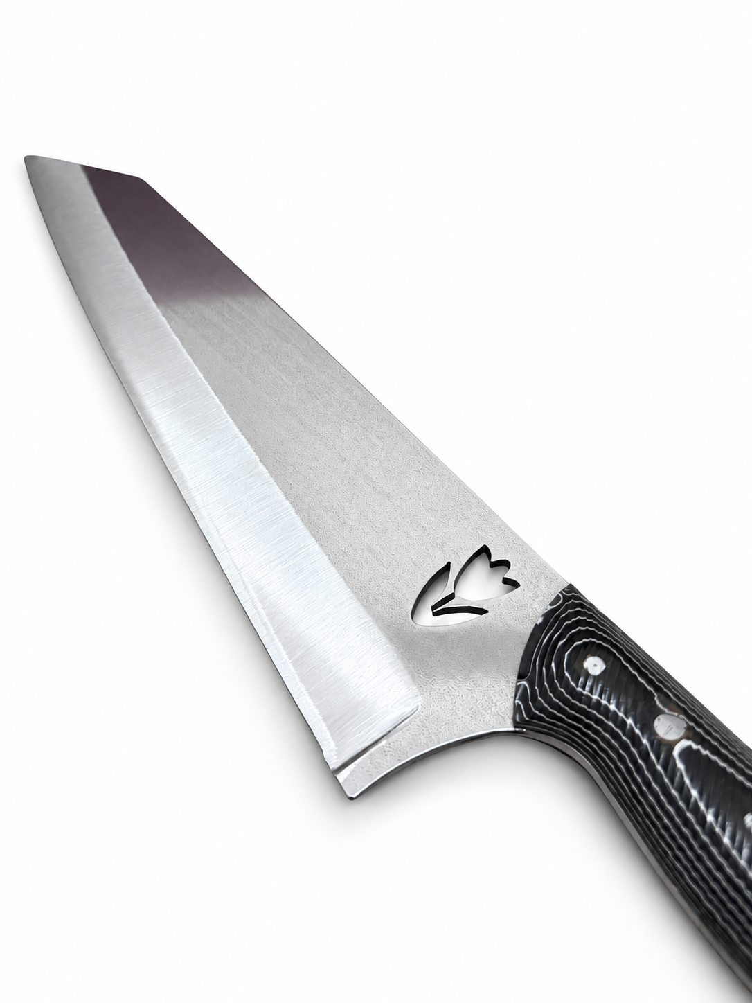 Wenge Saplı Sivri Uçlu Şef Bıçağı | 34 cm