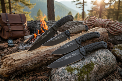 Outdoor ve survival bıçakları - kamp ve doğa için dayanıklı bıçaklar