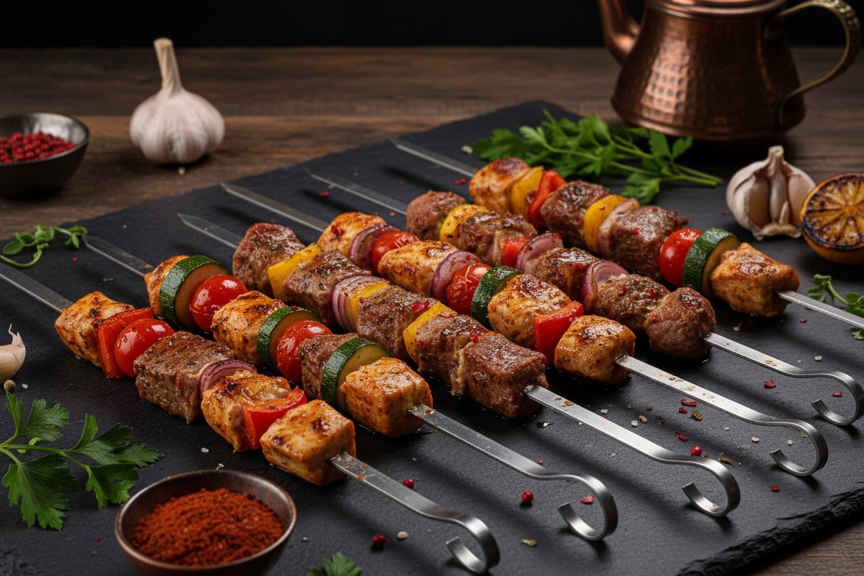 Kebap şişi alırken dikkat edilmesi gerekenler – kalite ve malzeme seçim kriterleri, Bıçakçı Naim