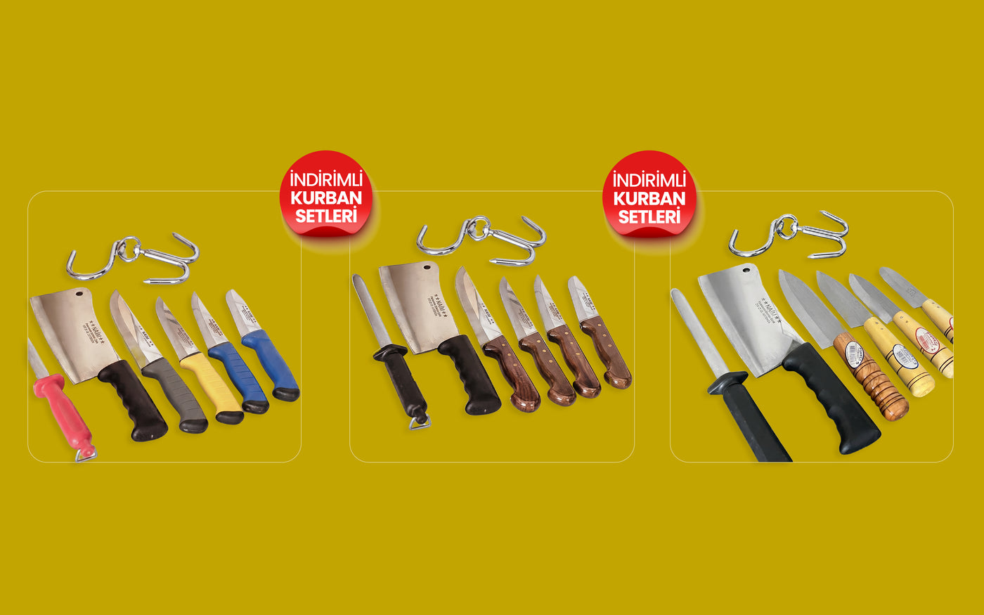 Başlangıç, Profesyonel ve Usta Serisi seçenekleriyle ihtiyacına en uygun seti hemen seç.