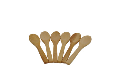 Bambu Ağacından Tahta Kaşık 6'li