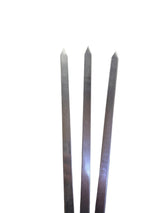 Paslanmaz Krom 50 cm Kıyma Şişi - 10'lu Paket | 13 mm Genişlik